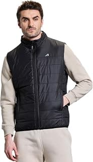 Boldfit Jackets for Men Stylish Latest Puffer Winter Jacket for Men Standard Length Jacket Man Half Sleeves Bomber Jackets for Man Winter Wear