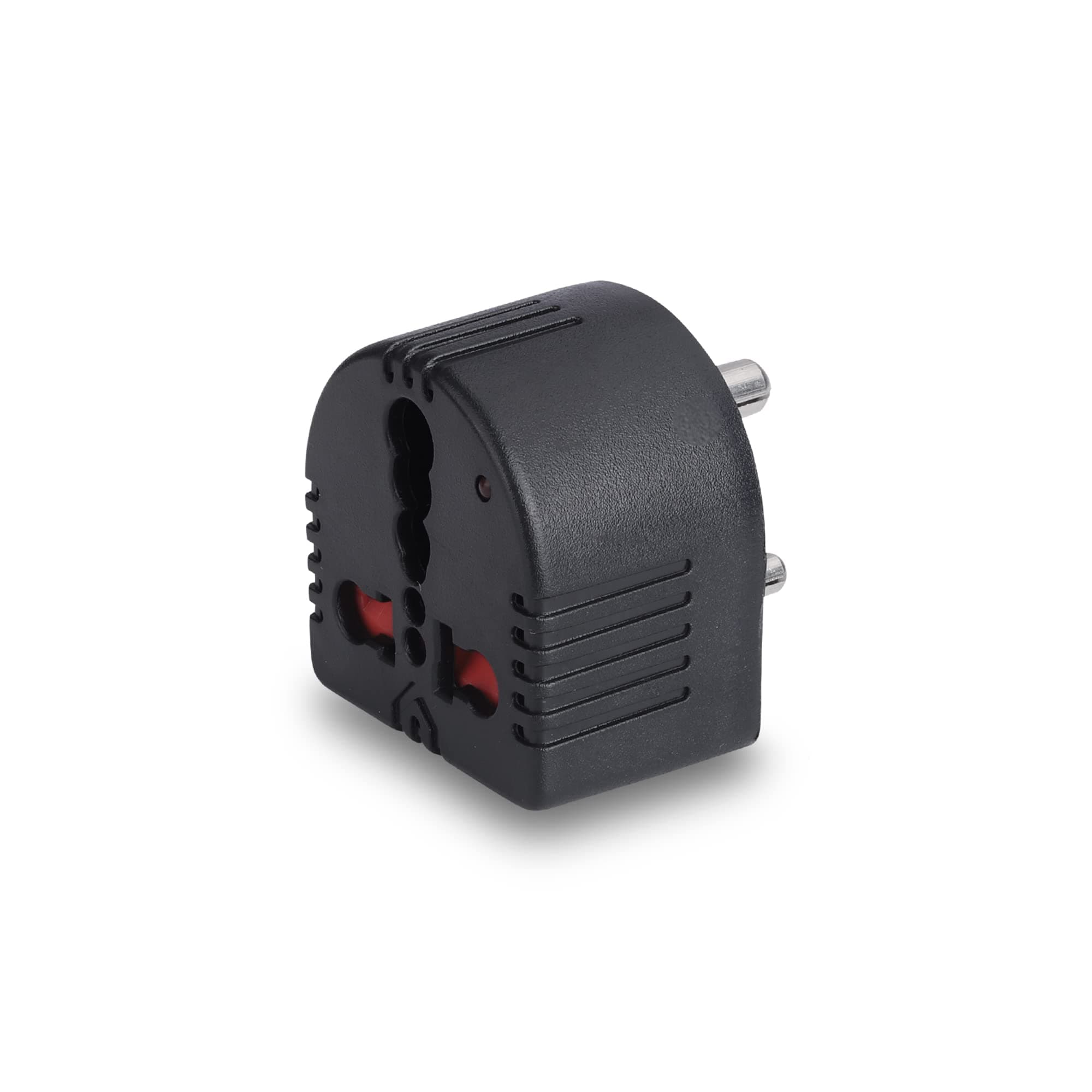 MX 3-Pin Universal Travel Adapter with Child Safety Shutter & Indicator – Converts US, UK, and Other Plugs to India, 5A to 15A Power Adapter