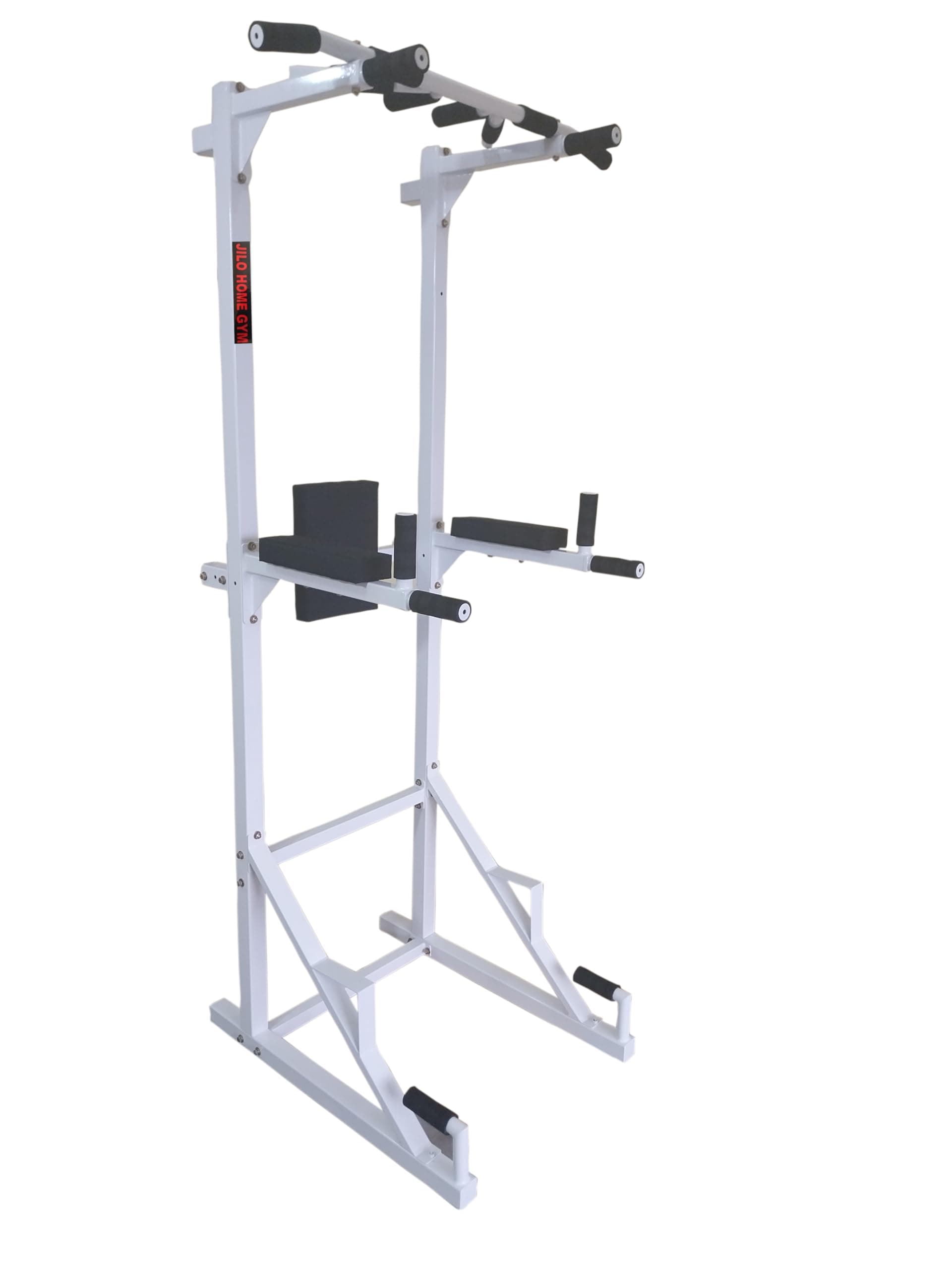 JIO HOME GYM Unisex Steel Power Tower 2 (White, Medium)