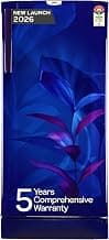 Godrej 185 L 5 Star 5 Years Comprehensive New Launch Turbo Cooling Technology Toughened Glass Shelves Large Shelve Space Single Door Refrigerator (2026 Model, RD 195EN TAI MN BL, Marine Blue)