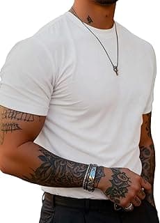 London Hills T Shirt For Man | Men T-Shirts | Tshirt For Man Solid Cotton Blend Half Sleeve Regular Men Round Neck Tshirts | T-Shirts | Stylish | Gym Wear For Workout | T-Shirt | Crew Neck | Multi-Colored
