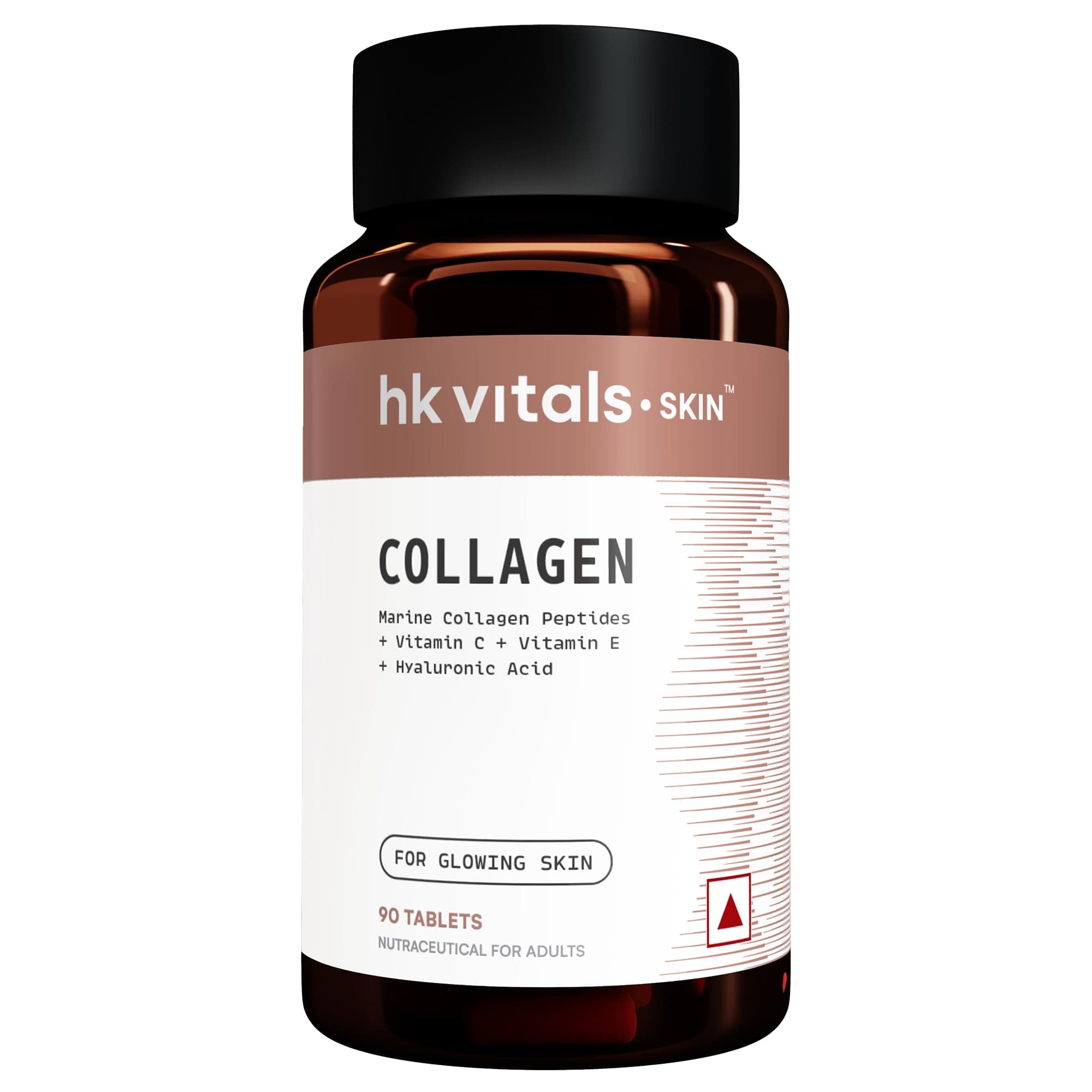 hk vitals Collagen Tablets (90 Tablets) | 3000mg | Marine Collagen Peptides | Vitamin C, E, Biotin with Hydrolyzed Peptides