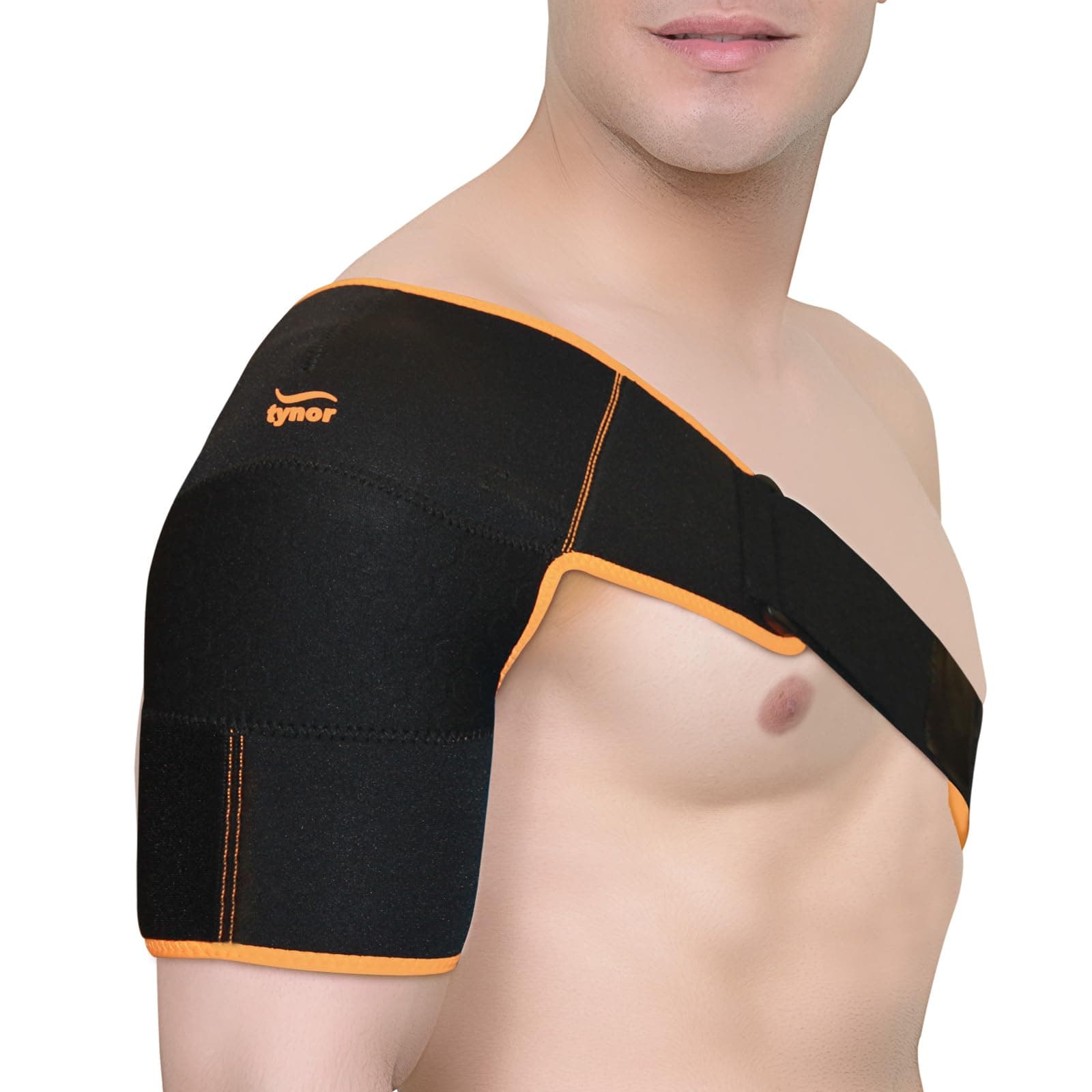 TYNOR Shoulder Support Double Lock (Neo), Black, Universal, 1 Unit