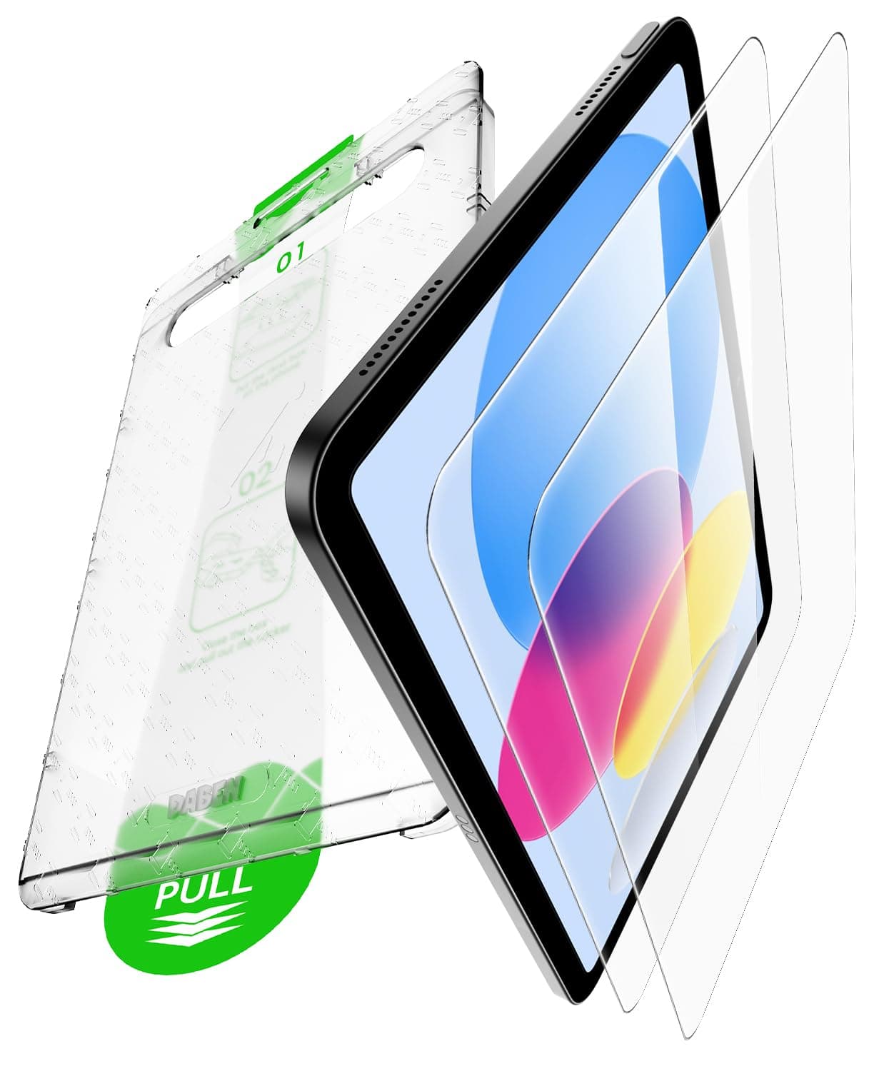 Supershieldz DABEN Tempered Glass For iPad 11th Generation (A16) / iPad 10th Generation (2022) Screen Protector Guard for 11 inch / 10.9 inch