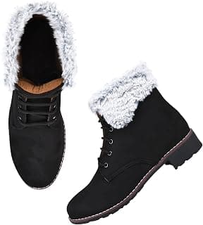 TRYME Comfortable Fashionable Stylish Shoort Casual Boots for Women's and Girls