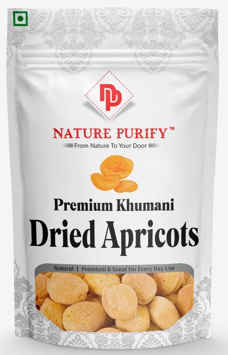 Nature Purify Apricot-900 Gram High Fiber & Delicious || Fresh & Natural || For Free time snacking and Diting || Delicious & Nutricious || Dryfruits (Apricot-900 Gram)