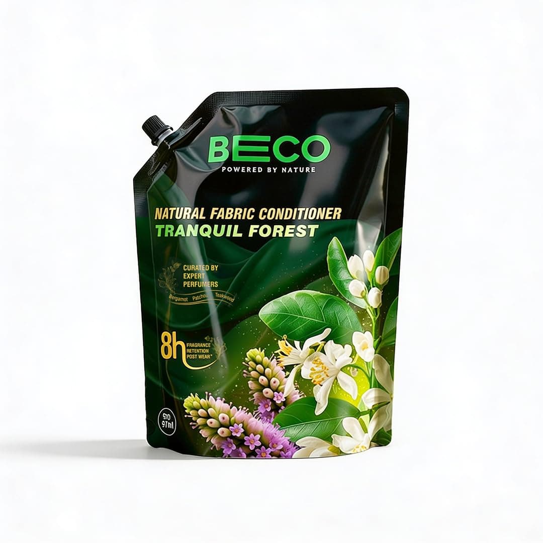 Beco Fabric Softener & Conditioner – Tranquil Forest | Softens Fabrics, Reduces Stiffness & Adds Long Lasting Freshness