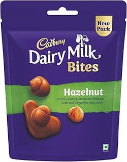 Cadbury Dairy Milk Bites Hazelnut Chocolate Pack, 54 g
