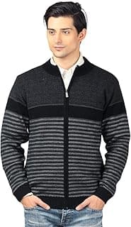 aarbee Men's Wool Round Neck Sweater