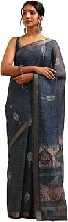 Soch Womens Chanderi Batik Printed Saree