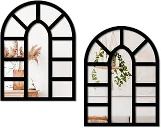 Sehaz Artworks Home Decoration Items for Living Room | Jharokha Wall Decor Item for Living Room | Wall Decor Items for Bedroom | Decorative Mirror for Wall Decorations | Wall Hanging Decoration