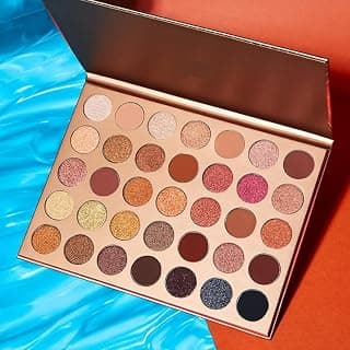 Beauty 35G Bronze Goal Eyeshadow Palette Powder - 35 Shades, Multi, Shimmery Finish
