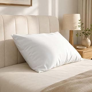 Fresh Resto Hollow Fiber Sleeping Pillow | Soft & Fluffy Support | White | 24 x 16 Inch | Pack of 1