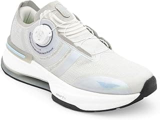 Red Tape Men's Sneakers White Blue Mesh TPU Round Toe Dial Lace