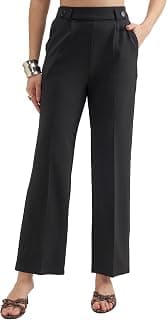 Tokyo Talkies Women's High-Rise Tailored Trouser
