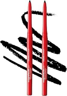 FACES CANADA Magneteyes Kajal - Black, 0.35g (Pack of 2) | 24 Hr Long Stay | One Stroke Smooth Glide | Waterproof, Smudgeproof & Fadeproof | Deep Matte Finish | Enriched With Almond Oil & Vitamin E