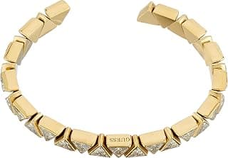 GUESS Trinity Gold-Plated Stainless Steel Bracelet For Women | Durable | Tarnish-Resistant & Gift-Ready | Size Small