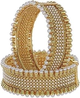 YouBella Jewellery for women Traditional Gold Plated Bangles for Women and Girls