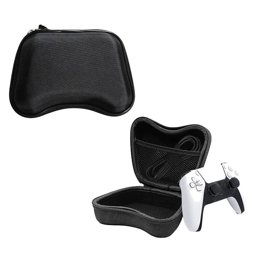 GadgetBite Game Controller EVA Case Compatible with Xbox One, Xbox, Xbox 360, PS3, PS4, PS5 PS2 or One S Wireless Controller, Game Controller Holder Hard Shell Protective Cover Storage Case(Black)