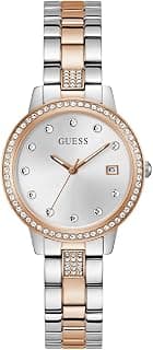 GUESS Women White Round Dial Analogue Watch- GW0725L2