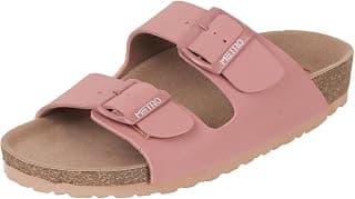 Metro Women Synthetic Leather Comfort Fit Flop/Chappal