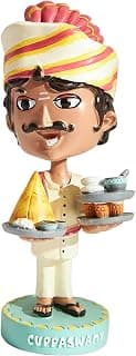 Chumbak Resin Fantasy Bobble Heads & Figurines (Cuppa Swamy),Multicolor,11 X 6 cm