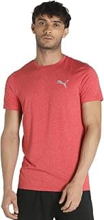 PUMA Men's Cotton Regular Fit Tee