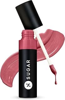 SUGAR Cosmetics Partner In Shine Transferproof Glossy Lipstick | Lasts upto 24hrs | Transferproof & Smudgeproof - 3ml - 03 Blush Brandy