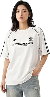 Imsa Moda Printed Women’s Polycotton Relax Fit T-Shirt | Round Neck Half Sleeve Casual & Gym Wear Top for Women | Comfortable Regular Fit Tee