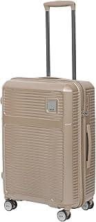 VIP Classic Check-in-67 cm Medium 8 Wheels Trolley Bag | Hard Luggage for Travel | 5 Years International Warranty