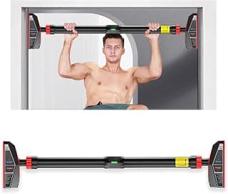 Cockatoo Pull-Master Pull Up Bar For Home, No Screws Chin Up Bar With Locking Mechanism Max Load 200Kg Adjustable (70 to 100 CM)
