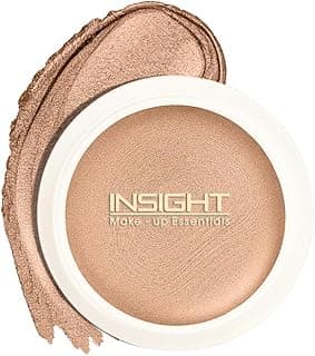 INSIGHT Highlighter for Face & Body - Angelic Beauty | Glitter Shimmer Makeup | Creamy, Lightweight, Easy to Blend, Long-Lasting Glow | 3.5g