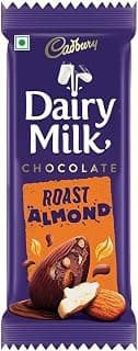 Cadbury Dairy Milk Roast Almond Cricket Pack Chocolate Bar, 75 g