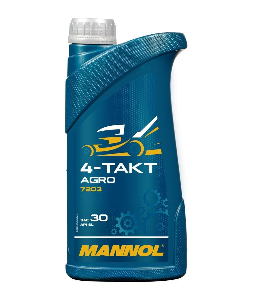 MANNOL 7203 4-TAKT Agro SAE 30 API SG Imported from Germany 1 Liter