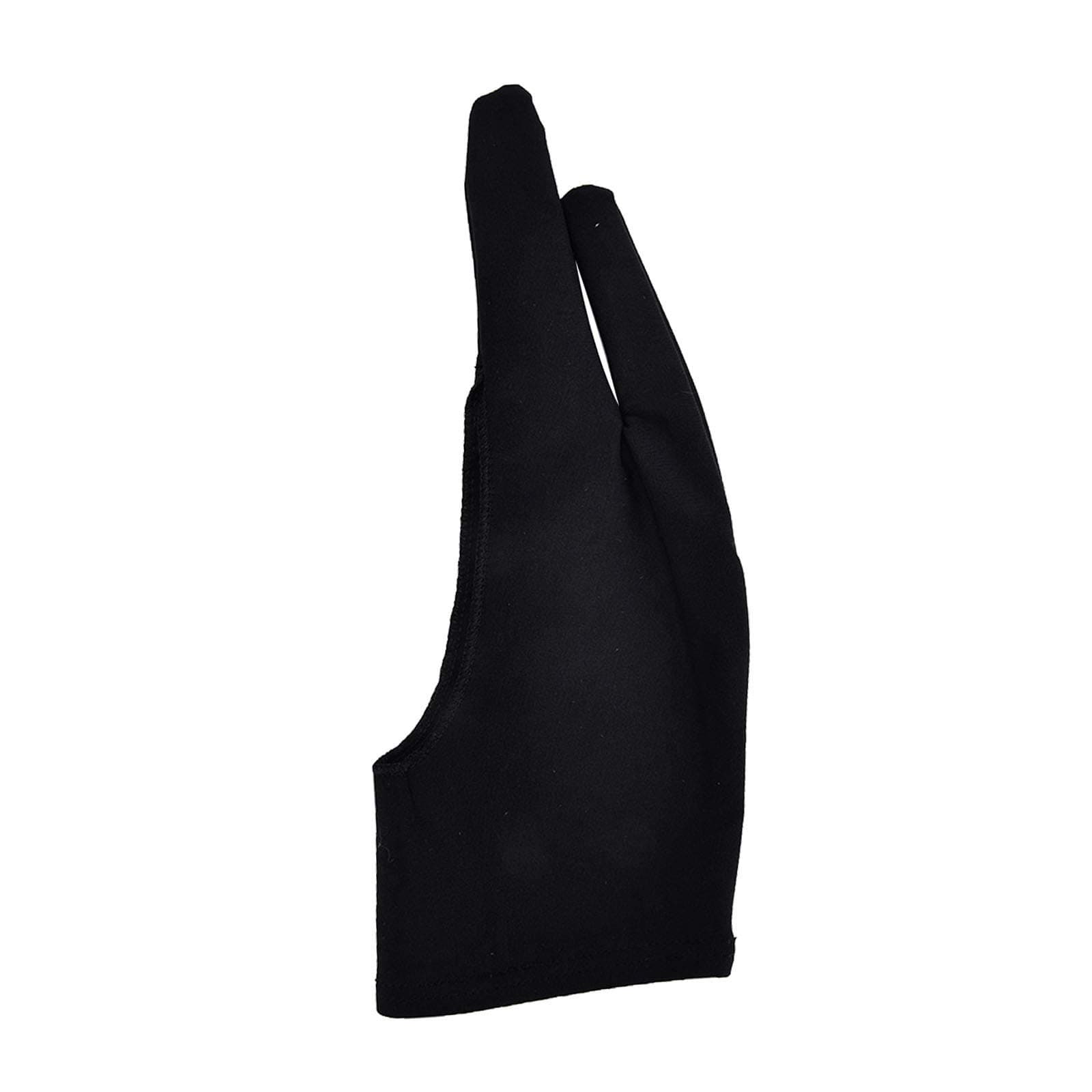 Street27® 2 Finger Drawing Anti-fouling Glove for Graphics Tablet, Paper Sketching S