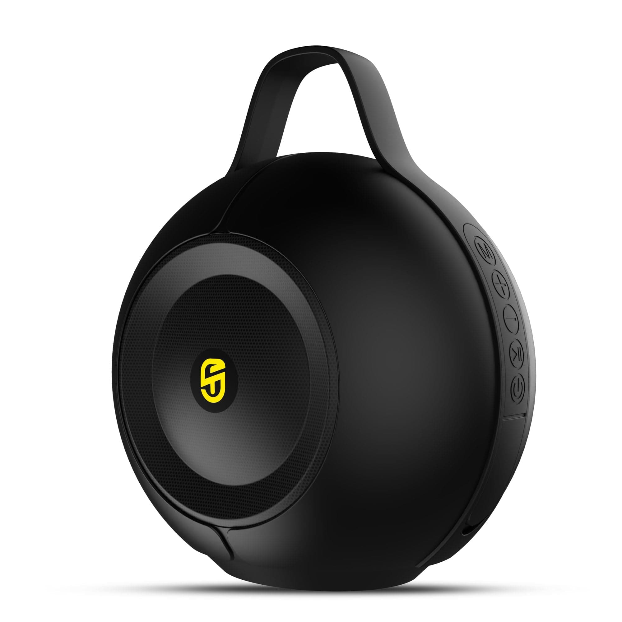 SnapUp Groove Beatz 10W Portable Speaker with TWS Function, up to 6Hrs Playback, RGB, Deep Bass, Bluetooth 5.4, Type C Charging, Multi-Compatible Connections - Onyx