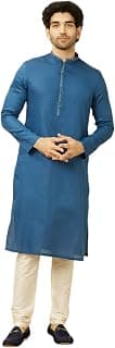Manyavar Men's Mens Cotton Kurta Pajama Set