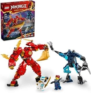 LEGO NINJAGO Kai’s Elemental Fire Mech Ninja Toy Figure 71808