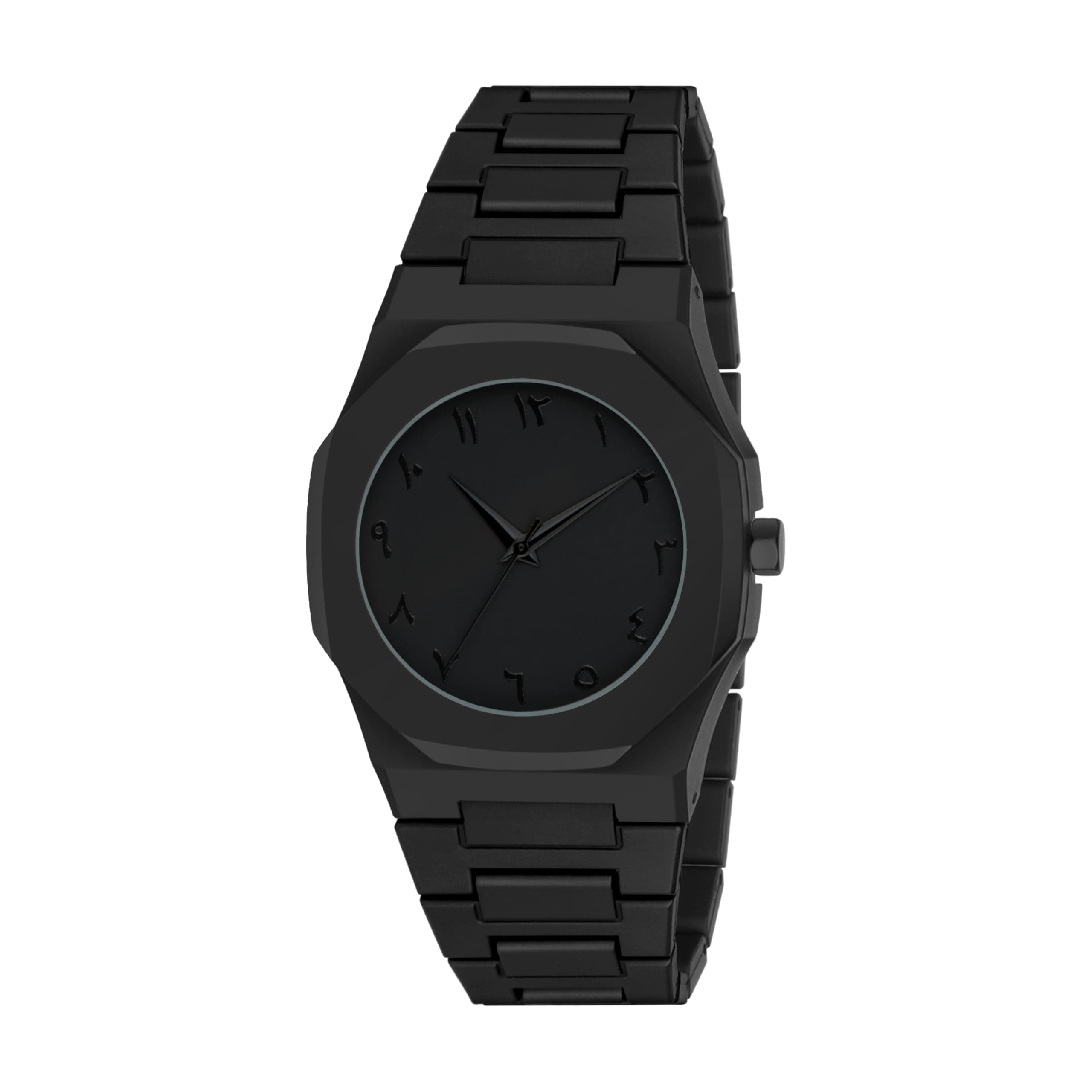 Matrix Arabian | Aura Dial & Polycarbonate Strap Analog Watch for Men & Boys (Black)