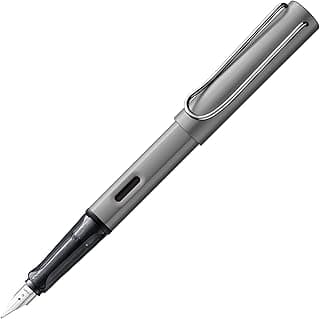 Lamy AL-Star Graphite Fountain Pen Fine Nib with T10 Blue cartridge and Z28 Convertor