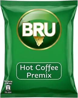 BRU Hot Coffee Premix, Powder, 1Kg, Packet