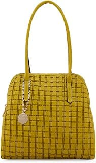 Caprese Havana Satchel Large Bag for Women|Stylish, Durable, and Spacious Interior Shoulder Bag for Work, Travel, and Everyday Use, with Multiple Compartments for Organization and Comfort