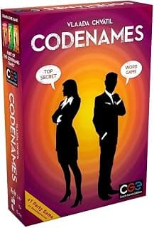 Codenames Word Association Party Board Game | Strategy & Team-Based Guessing Game | Family, Friends & Adults | 2-8+ Players | Interactive Communication & Deduction Game