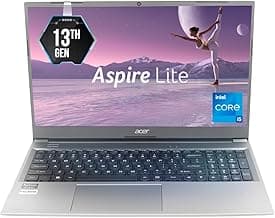 Acer Aspire Lite, Intel Core i5 13th Gen - 1334U, 16GB RAM, 512GB SSD, Full HD 15.6"/39.62 cm, Windows 11 Home, Steel Gray, 1.59 KG, AL15-53, Metal Body, 36 WHR, Thin and Light Premium Laptop