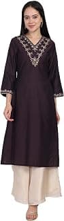 W for Woman Embroidery Embellished A-Line Kurta