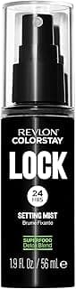 REVLON Colorstay 24 Hr Lock Setting Mist, Keeps Face Makeup from Melting & Fading, Mattifying, Blurring & Oil Absorbing Spray, Transfer-Proof & Mask Friendly, 56 ml