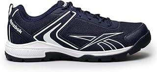 Reebok Men's Cricket Shoes Cushioned Midsole Lightweight Durable Sports Shoes for Men | Comfortable Rubber Outsole | Cricket, Training & Outdoor Sports | Power Play