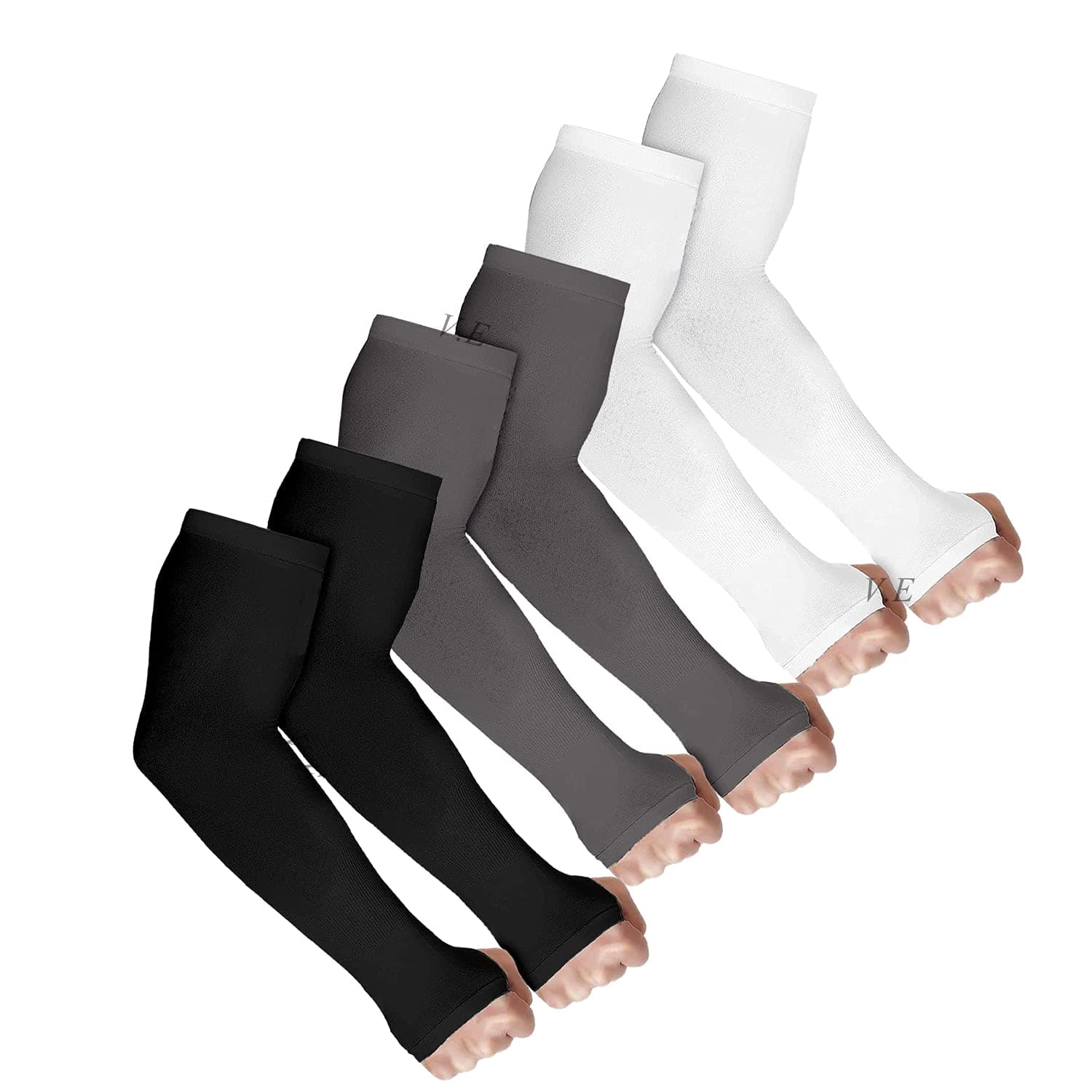 V.E UV Sun Protection Arm Sleeves for Men & Women, UPF 50 Arm Cover for Biking,Cricket,Cycling, Golf, Outdoor Sports