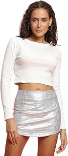 FOREVER 21 Womens Graphic Regular Fit T-Shirts