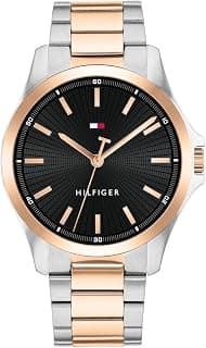 Tommy Hilfiger Tommy Hilfiger Bruce Quartz Analog with Black Dial Multicolor Stainless Steel Strap Watch for Men - TH1792191